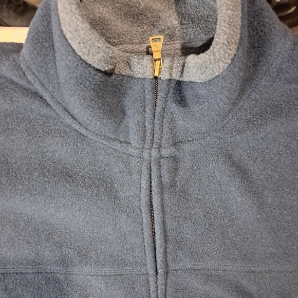 St. John's Bay Mens Large Fleece Zip Up Sweater - Picture 3 of 13
